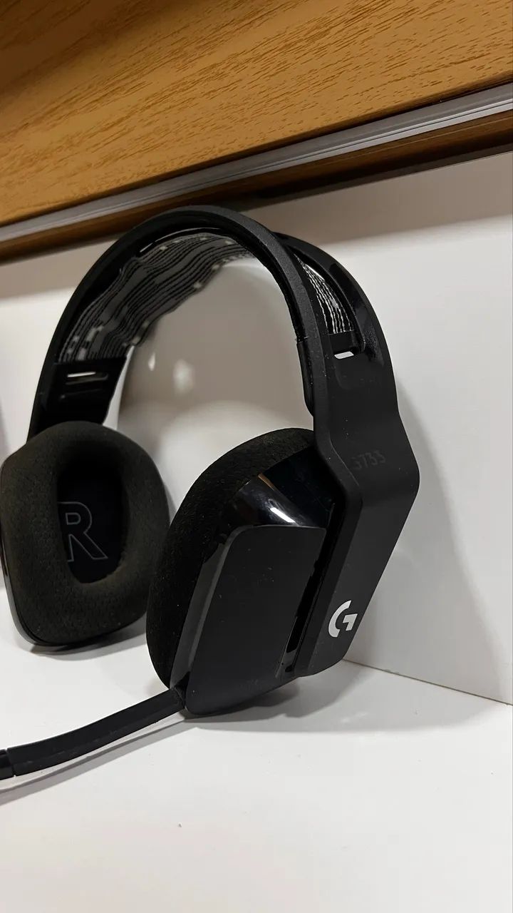 ? **HEADSET LOGITECH G733 LIGHTSPEED - COMPLETO - Foto 4