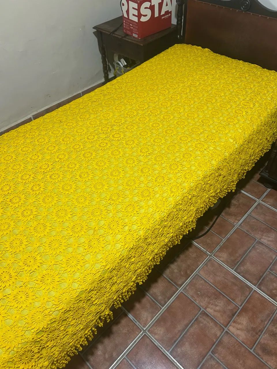 Colcha de crochê nova - Foto 3