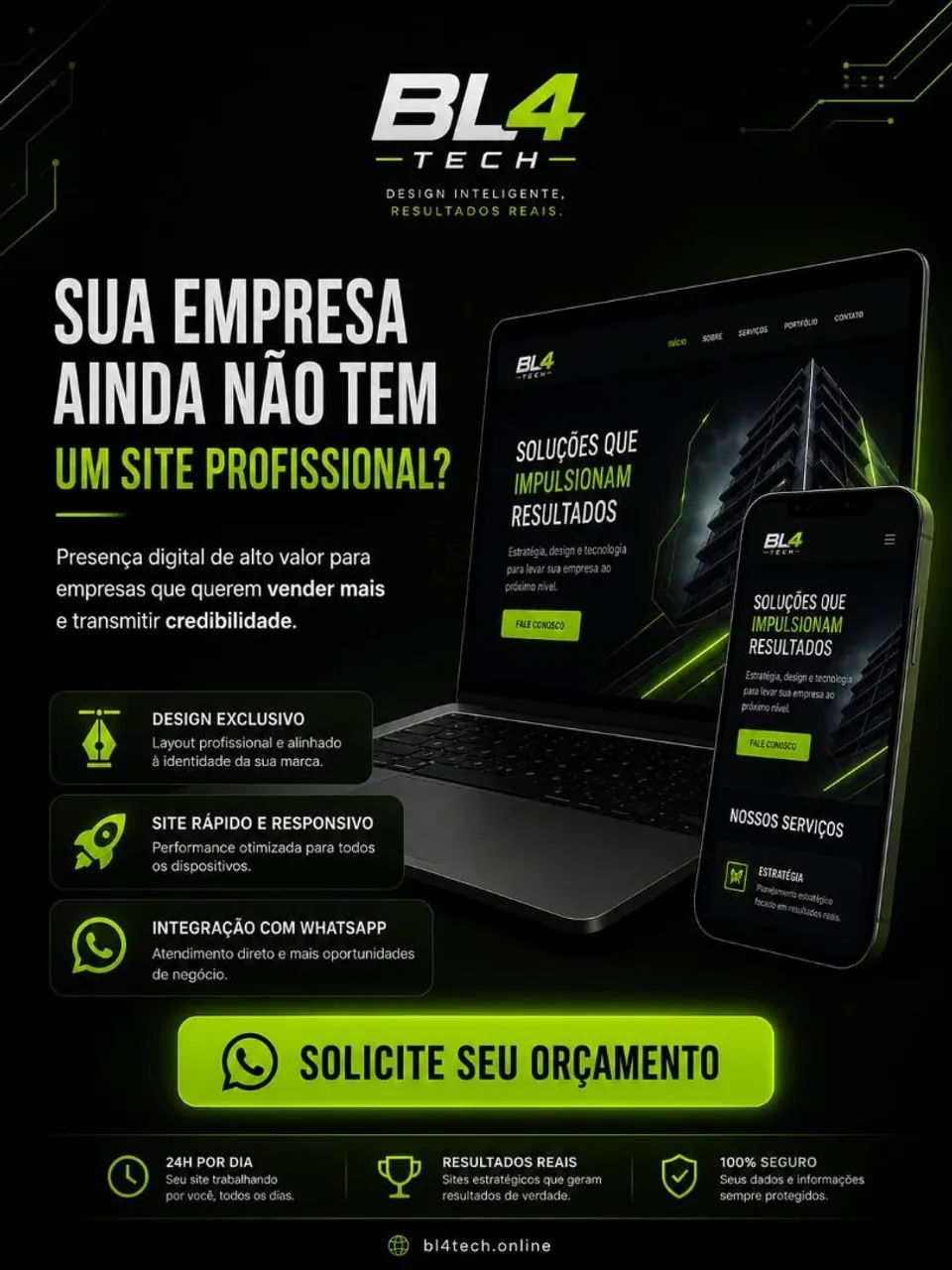 Site profissional para sua empresa!