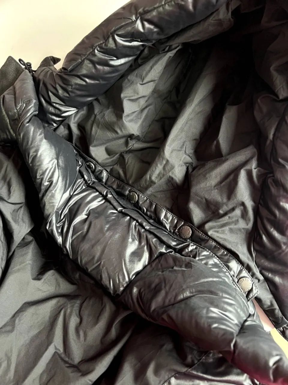 The North Face 550 Fill Down Parka Feminina Original M | Pluma de Ganso - Foto 5
