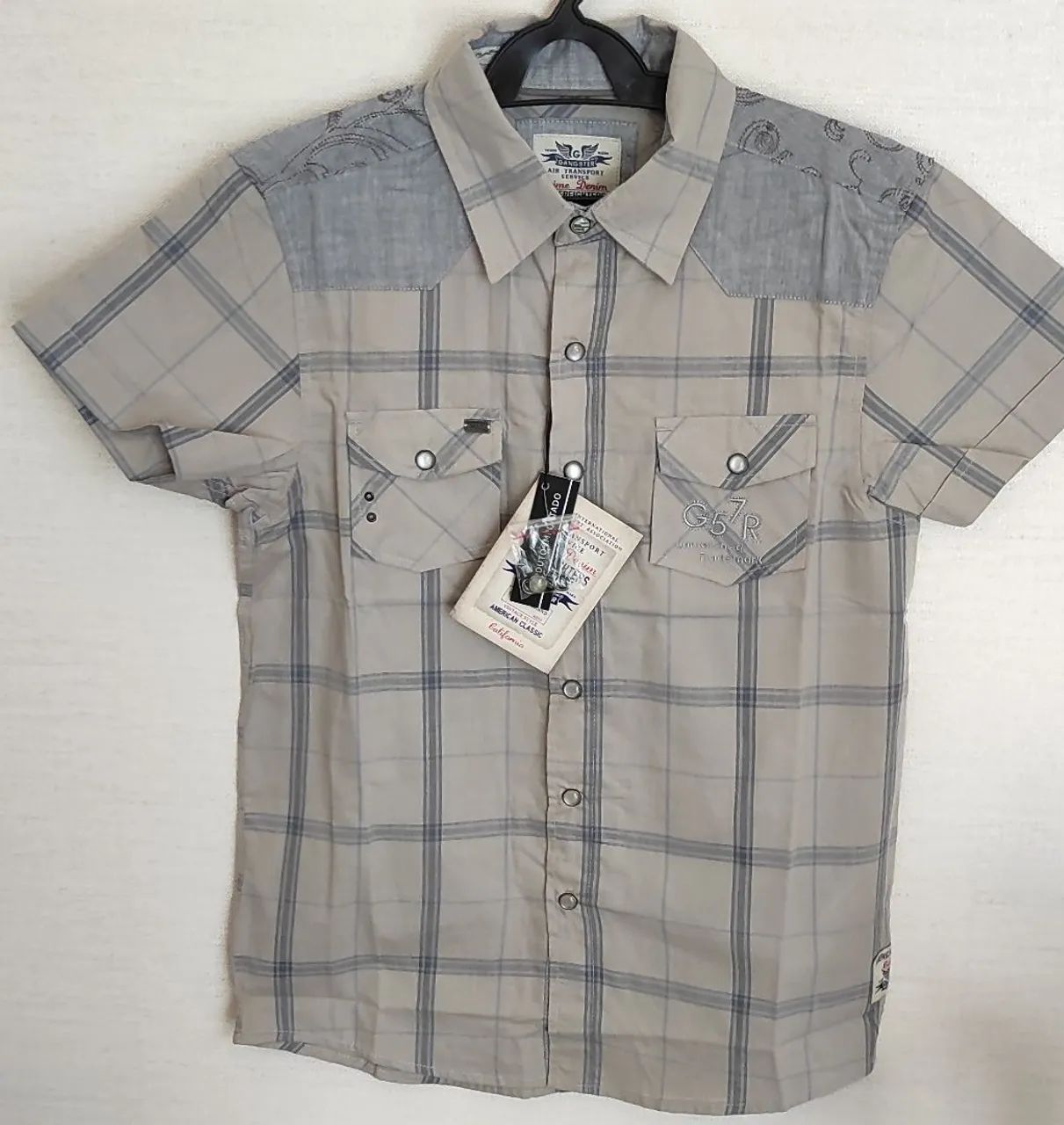 Camisa infantil Gangster 