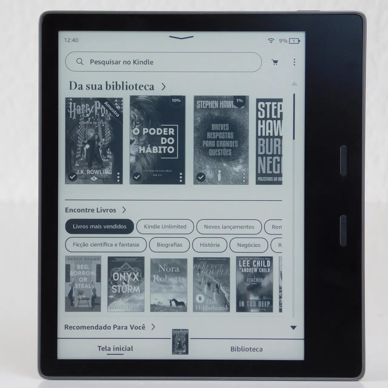 「広告なしver」 Kindle oasis 第10世代 32GB Wi-Fi Kindle Oasis 10 Geraço Amazon 32GB Wifi KaBuM