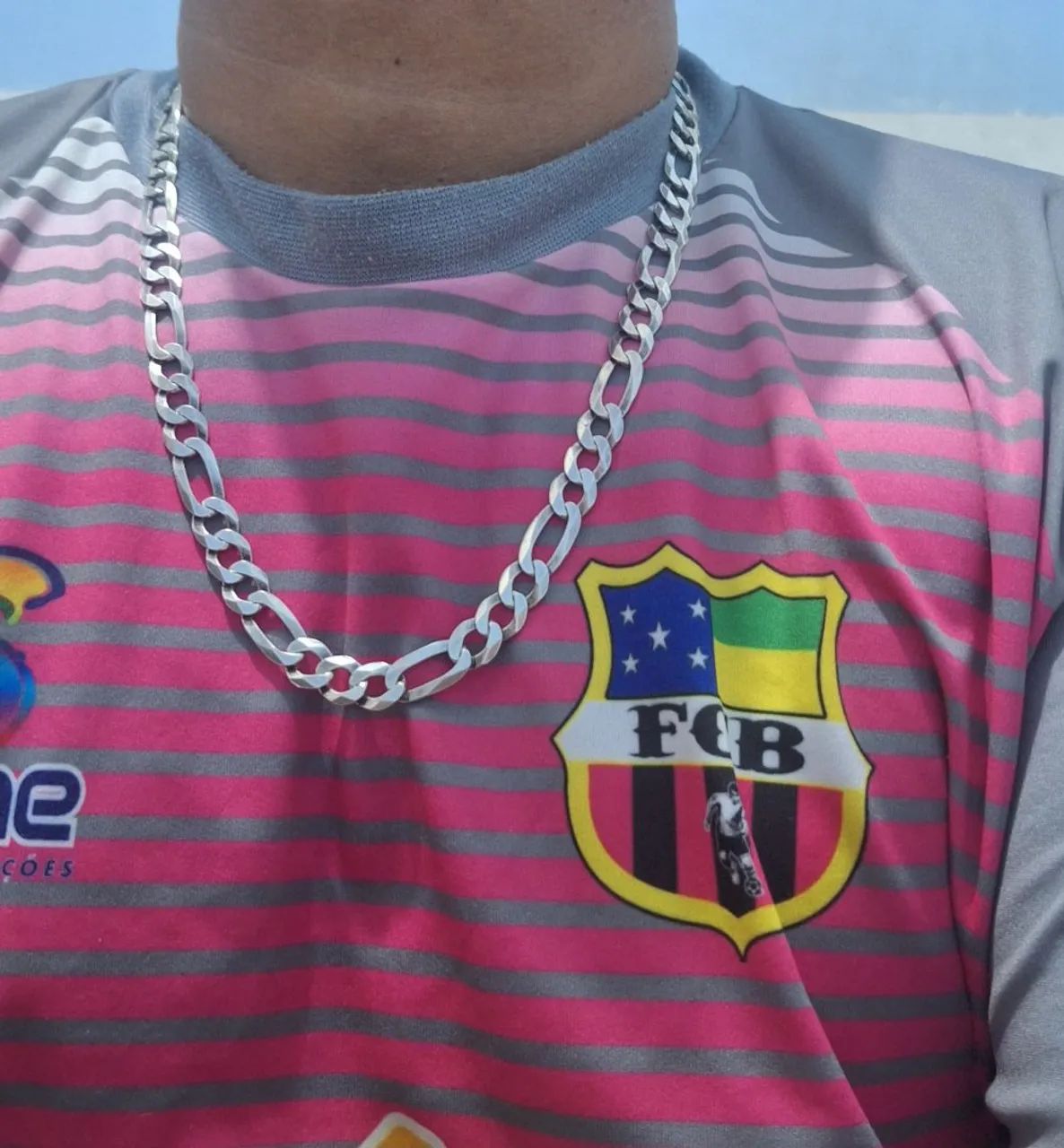 Corrente Cordão Masculina Prata Maciça  - Foto 3