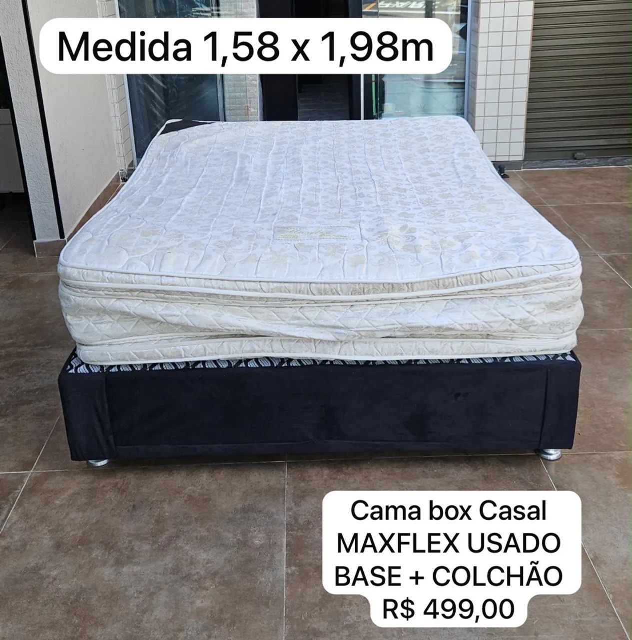 Cama Box Casal Maxflex USADO com ENTREGA 