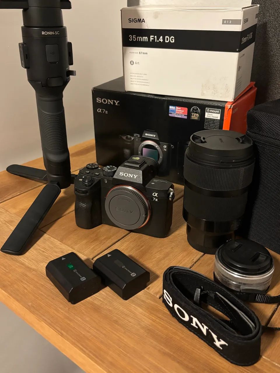 Kit completo para vídeo Sony 65606296731523123