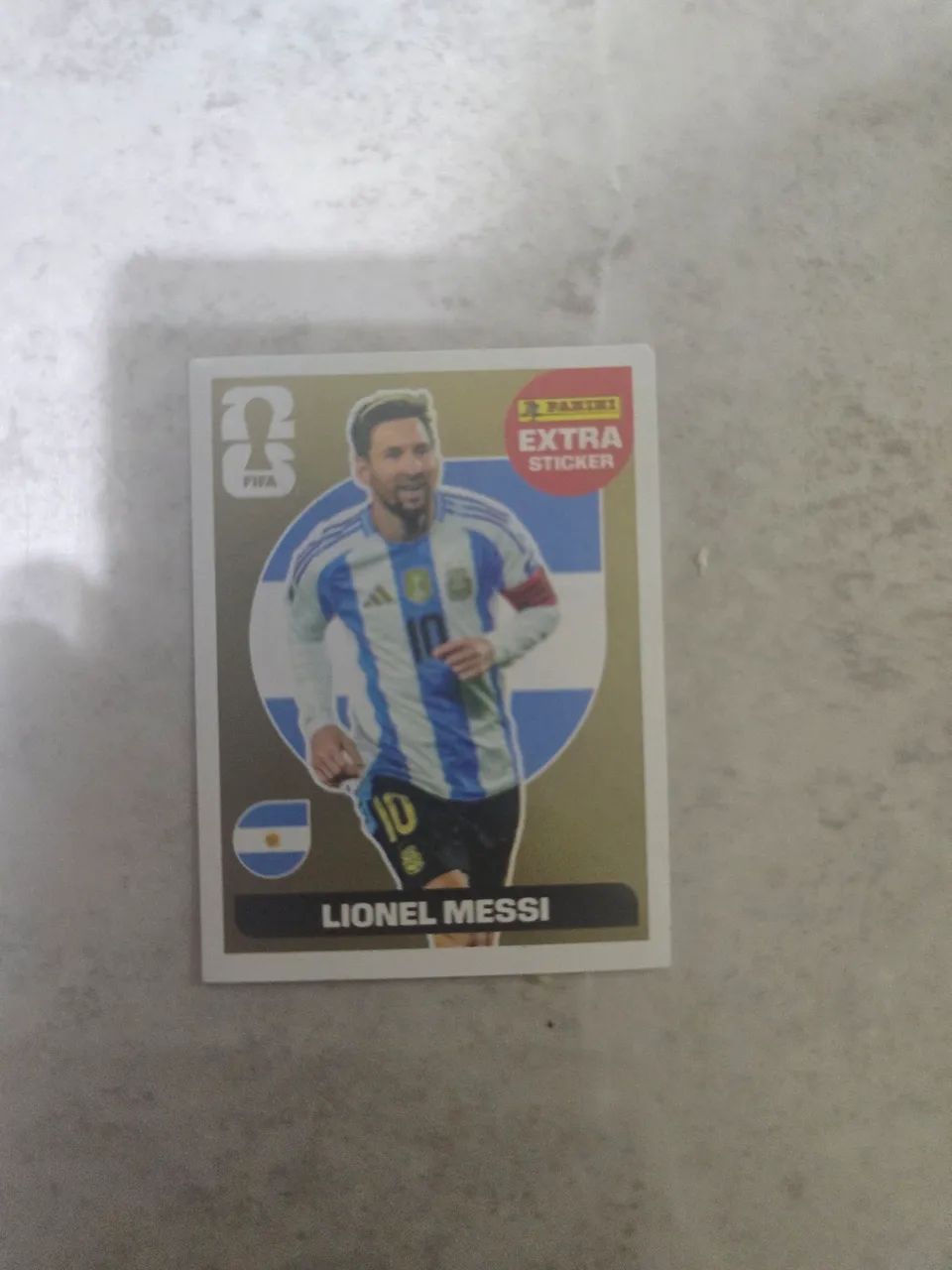 Figurinha Messi Legend  ouro  - Foto 3