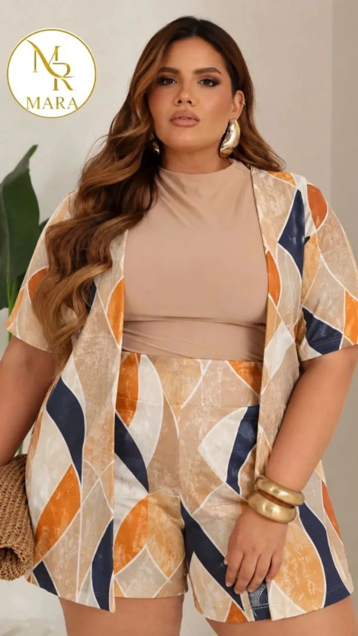 Conjunto plus size 