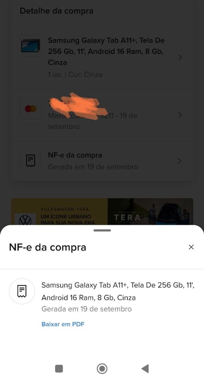 Samsung tablet a11+ 8 de ram  - Foto 2