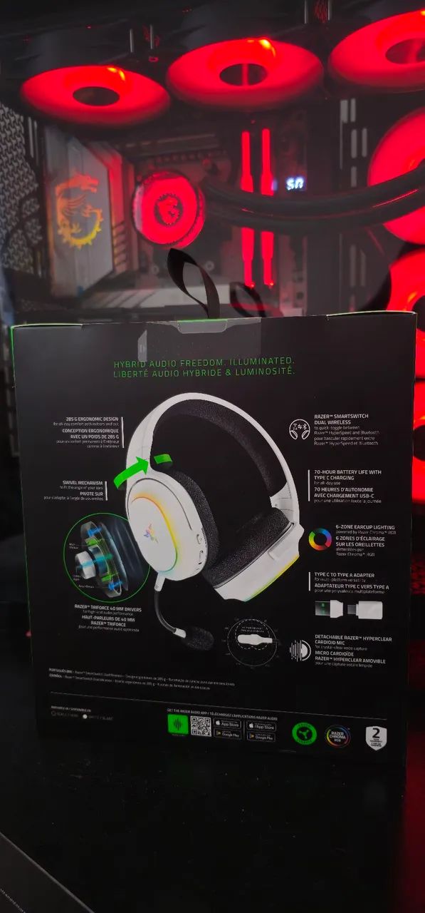 Razer Barracuda X Chroma White - Foto 2
