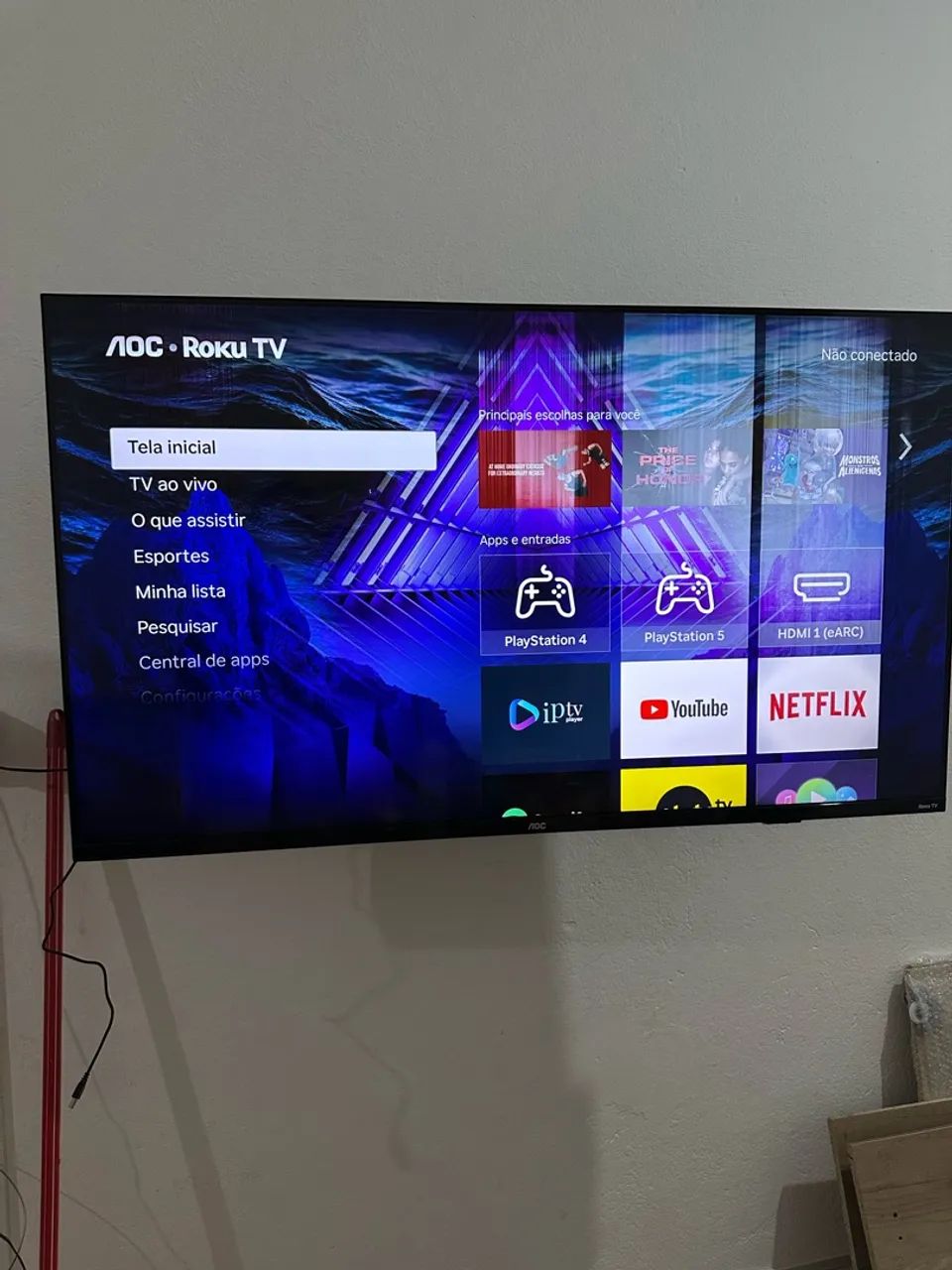 Tv Aoc Roku 50pl - Foto 4