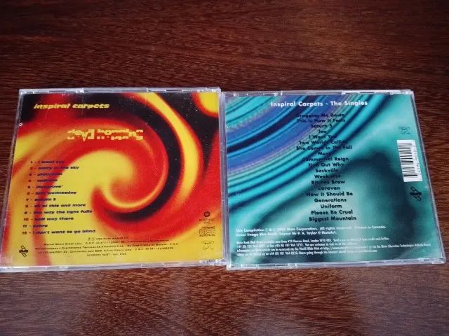cd inspiral carpets the singles e devil hopping  - Foto 2
