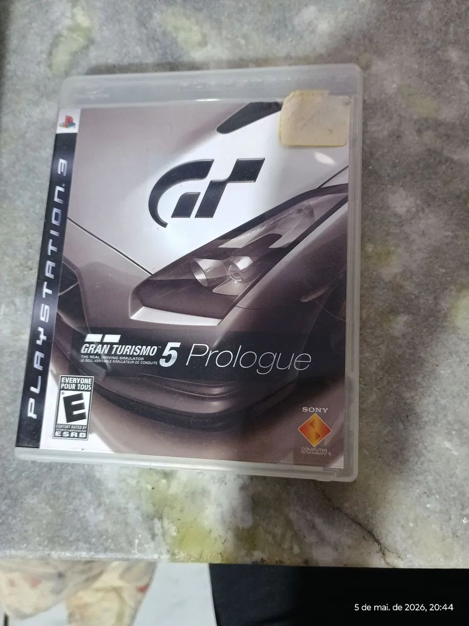 Gran Turismo 5 Prologue PS3, capa e cd