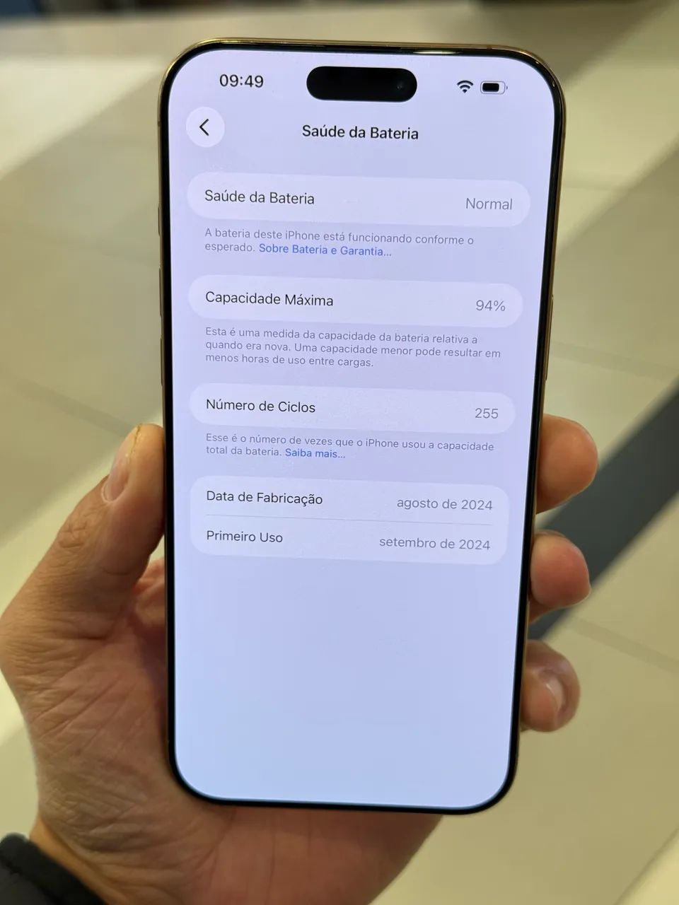 IPHONE 16 PRO MAX 256GB IMPECÁVEL  - Foto 5