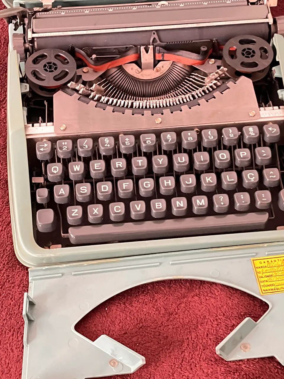 Máquina de escrever olivetti lettera 82 - Foto 3