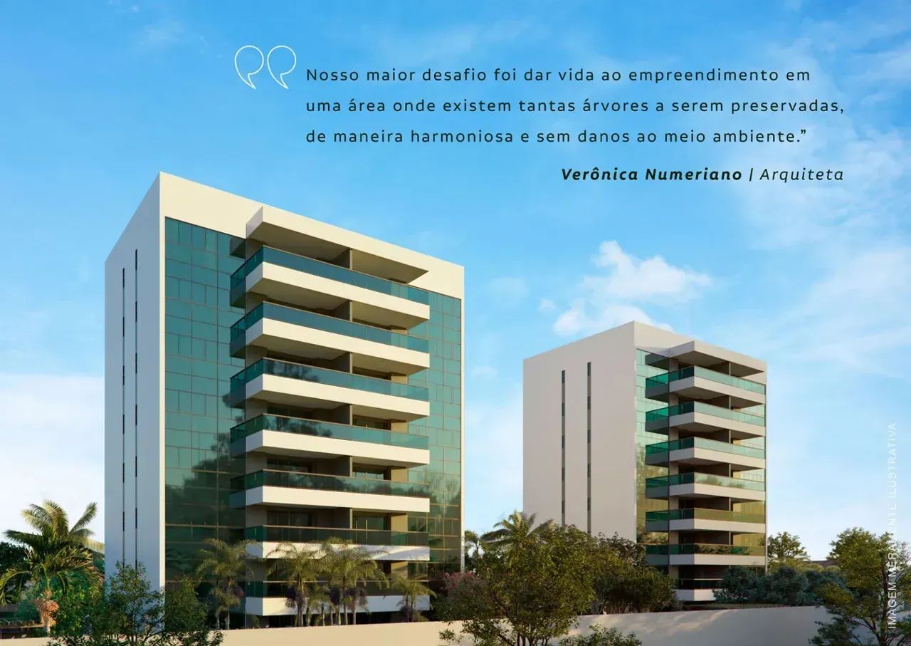 Apartamento Terrazza Apipucos - 4 Quartos, 2 Suítes, 139m², Recife/PE - Foto 2