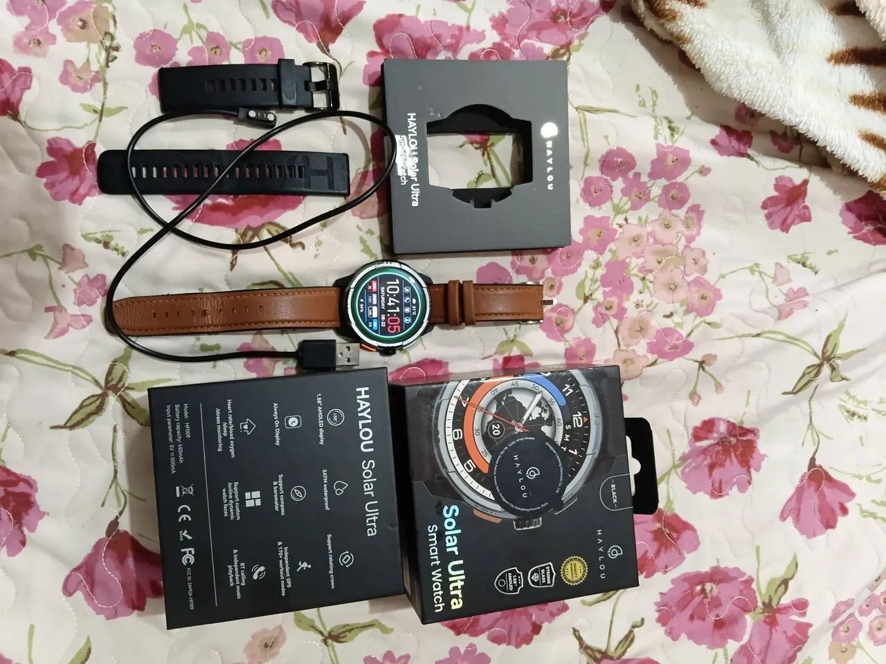 Relógio Smartwatch Haylou Solar Ultra - Foto 5