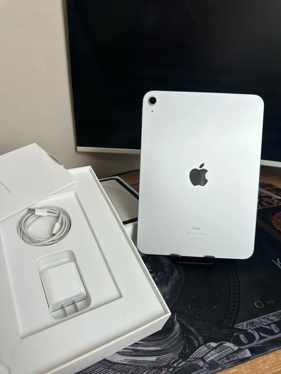 iPad 10 - CAIXA + CARREGADOR ORIGINAL  - Foto 3