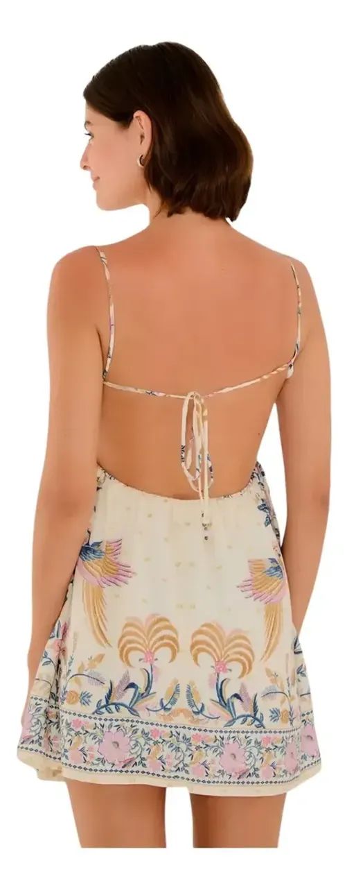 Vestido Farm Delicadeza Boho - Foto 4
