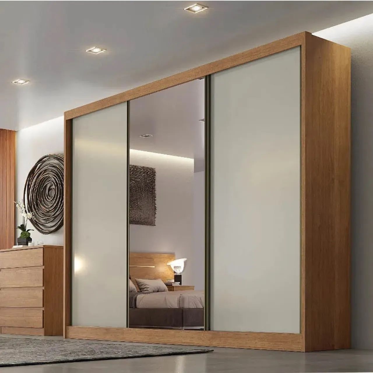 Guarda Roupa Casal em MDF - Foto 3
