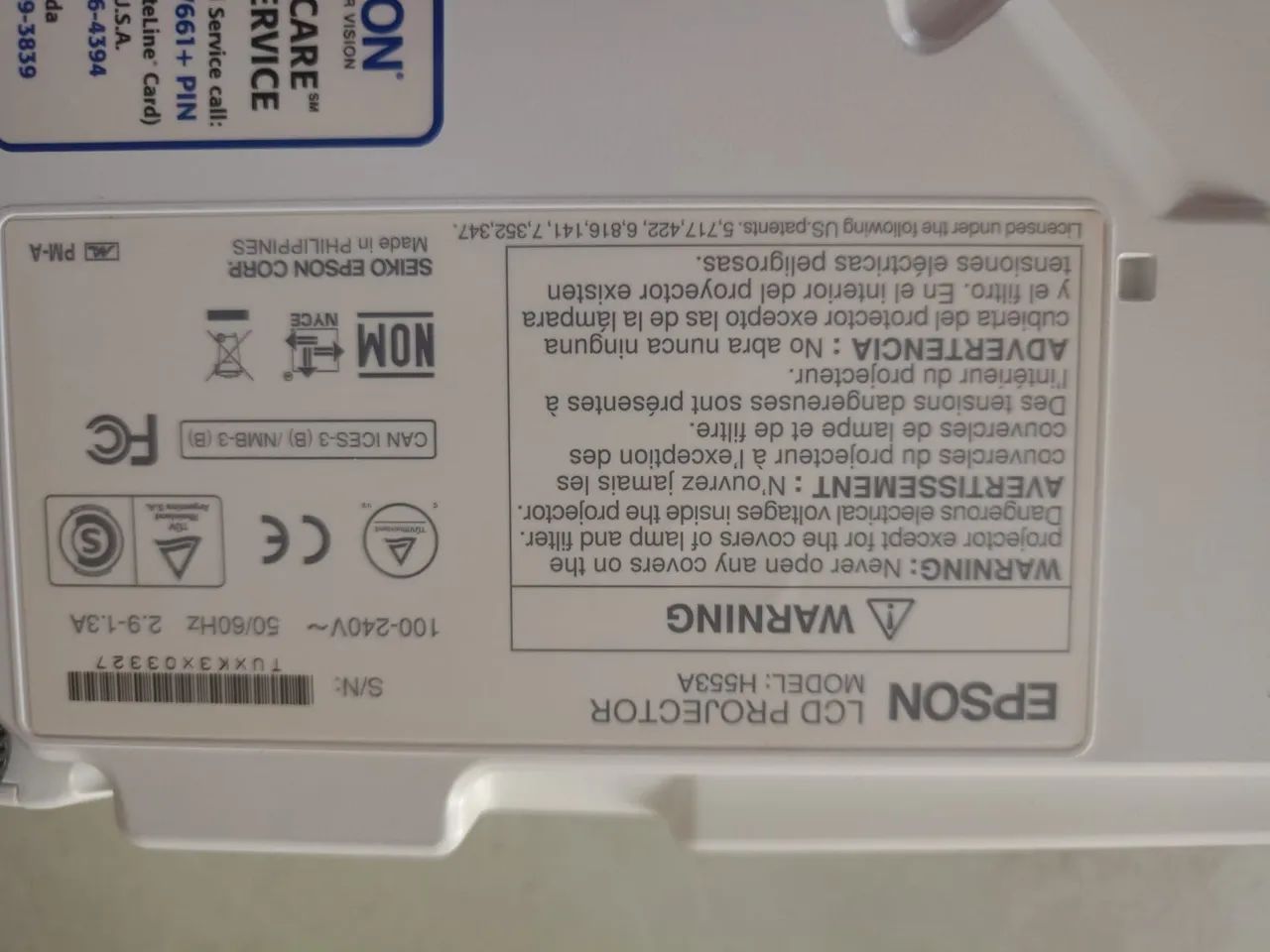 PROJETOR EPSON POWERLITE X24 - Foto 4