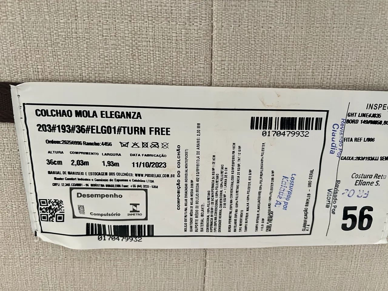 Colchão mola Eleganza pro relax  - Foto 5