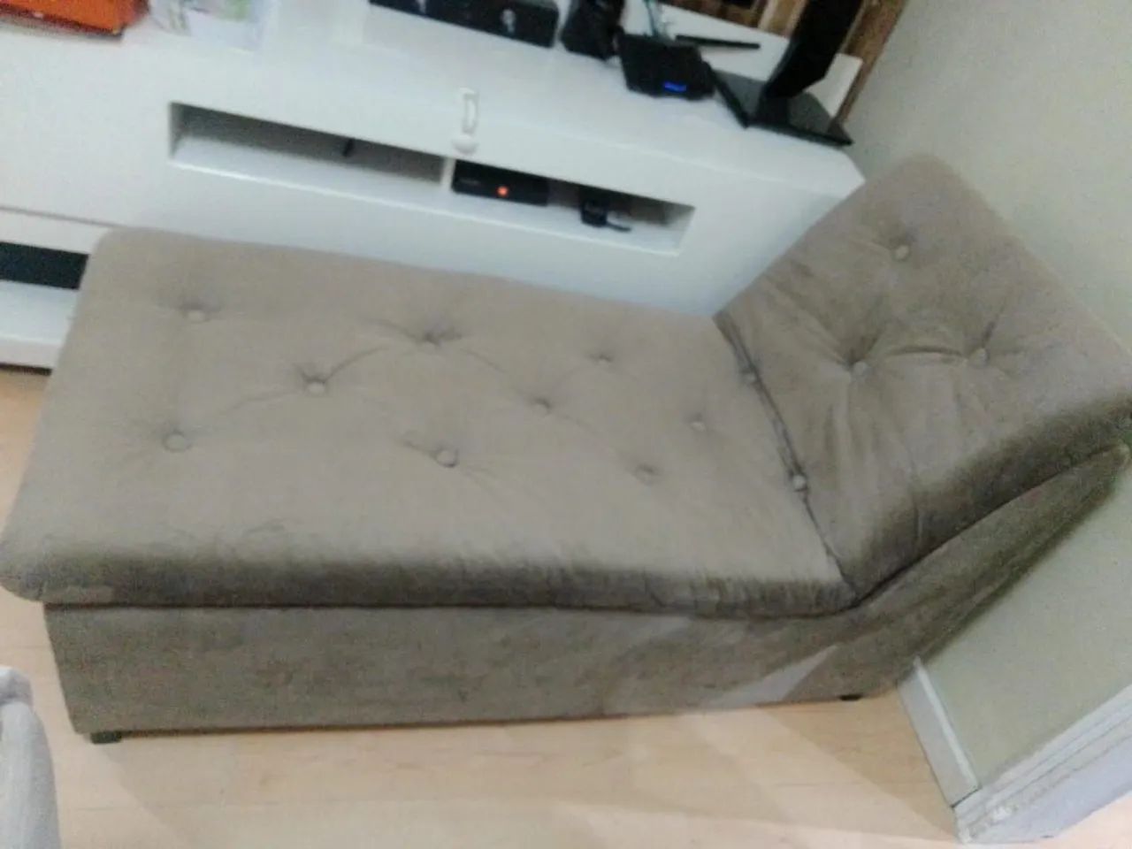 Sofá tipo Diva / chaise  ou rack 450 cada  - Foto 2