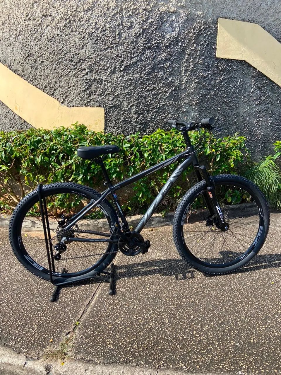 Bicicleta ZT3 Cinza de Alumínio Nova 29