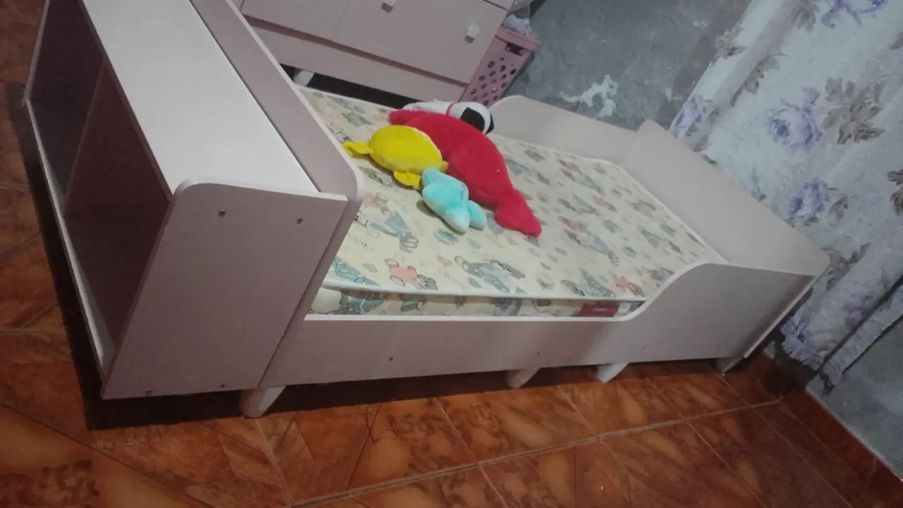 Cama infantil rosa  - Foto 2