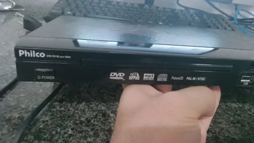 DVD Philco Usado com entrada USB, HDMI e entrada de microfone - Foto 2