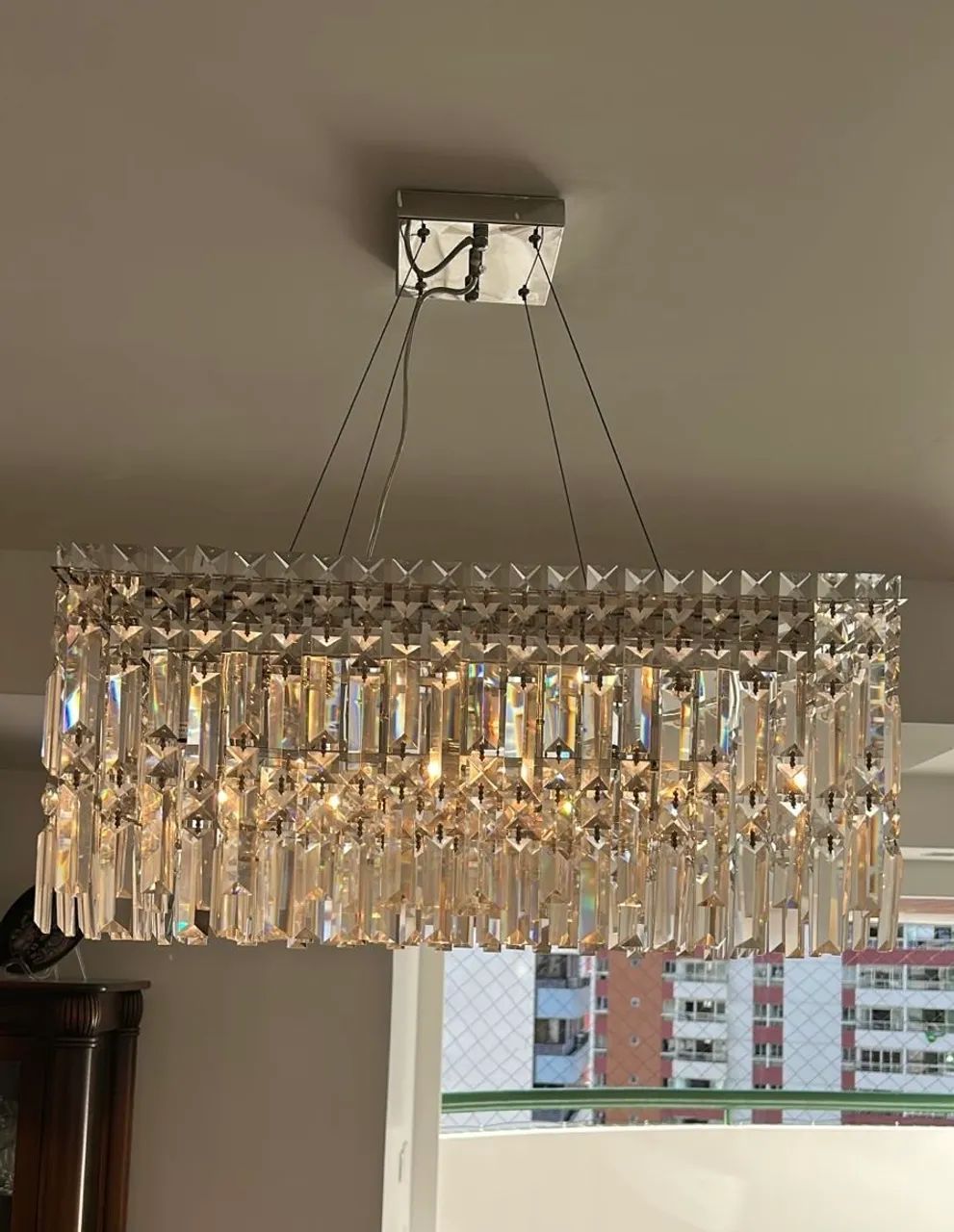 Elegante Lustre de Cristal - Foto 3