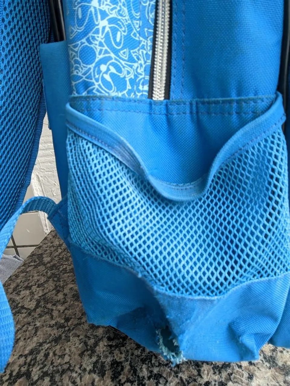 Mochila escolar + lancheira do Sonic  - Foto 5