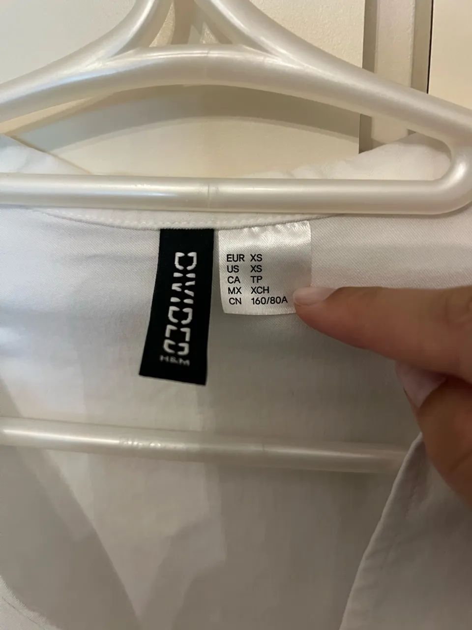 Cropped H&M Branco PP - Foto 3