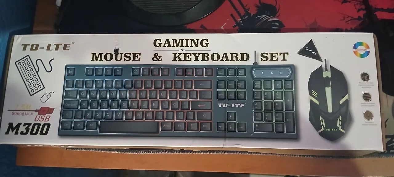 Kit Teclado e Mouse com Rgb - TD-LTE  - Foto 5