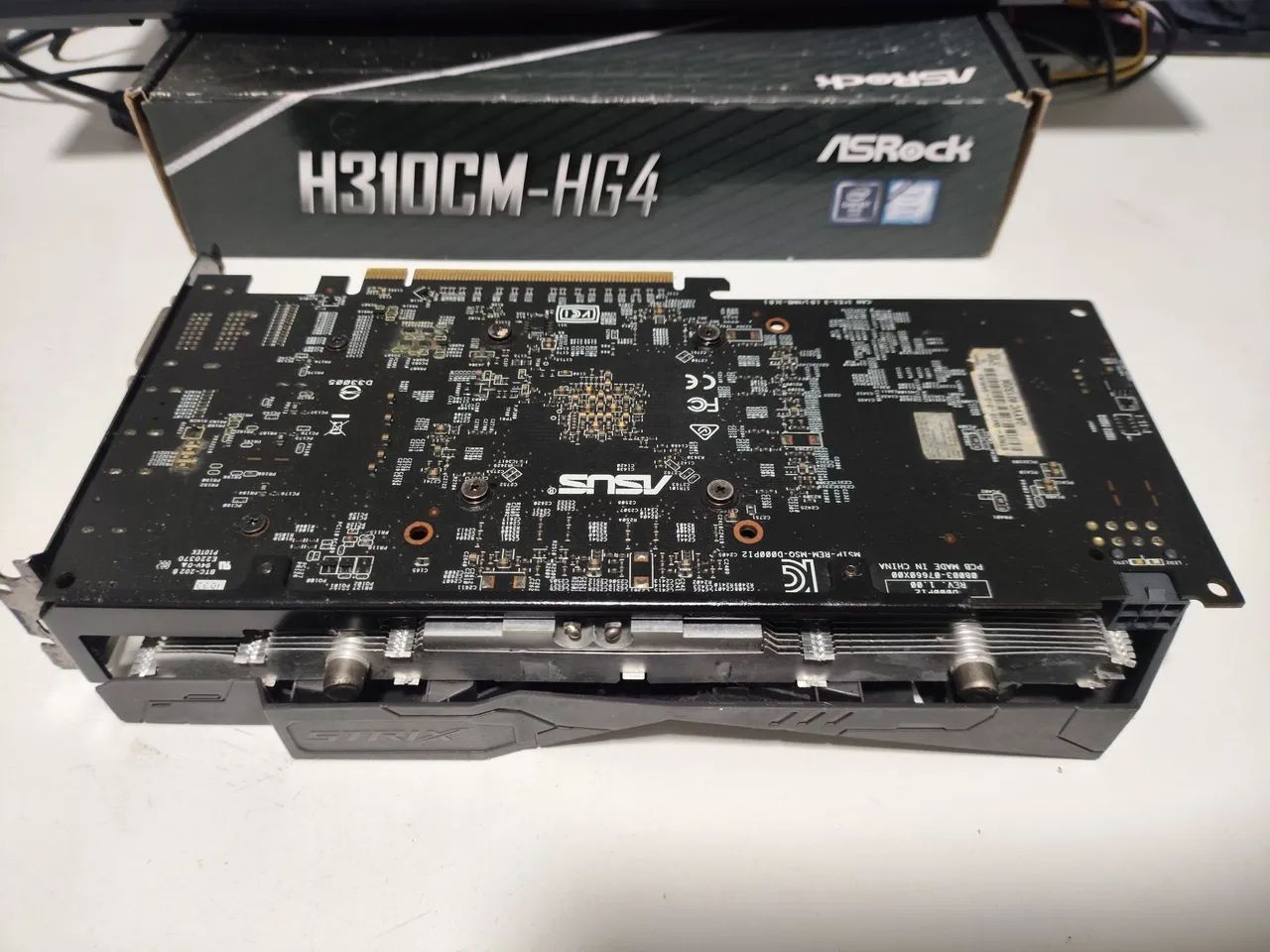 PLACA ASUS STRIX RX470 4GB - Defeito - Foto 2