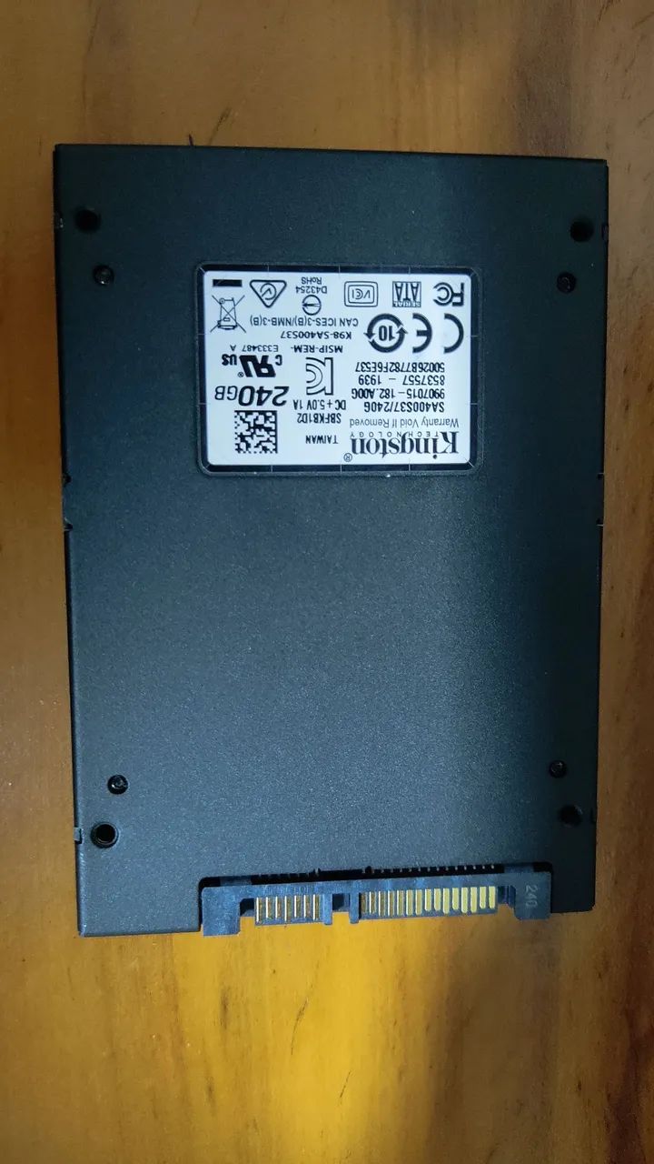 Ssd 240gb Kingston - Armazenamento - Zona 01, Cianorte 1500803575