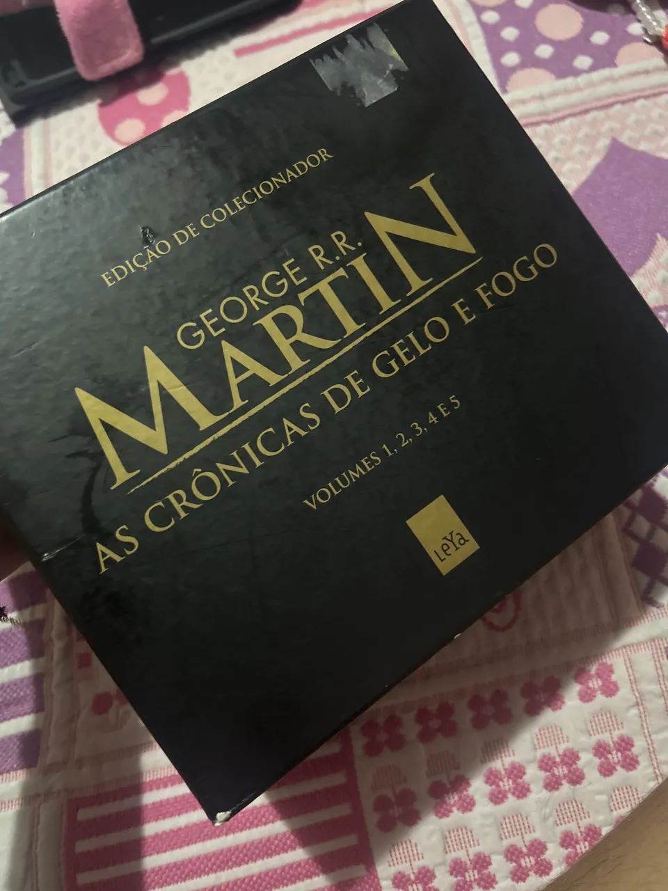 Box As Crônicas de Gelo e Fogo 