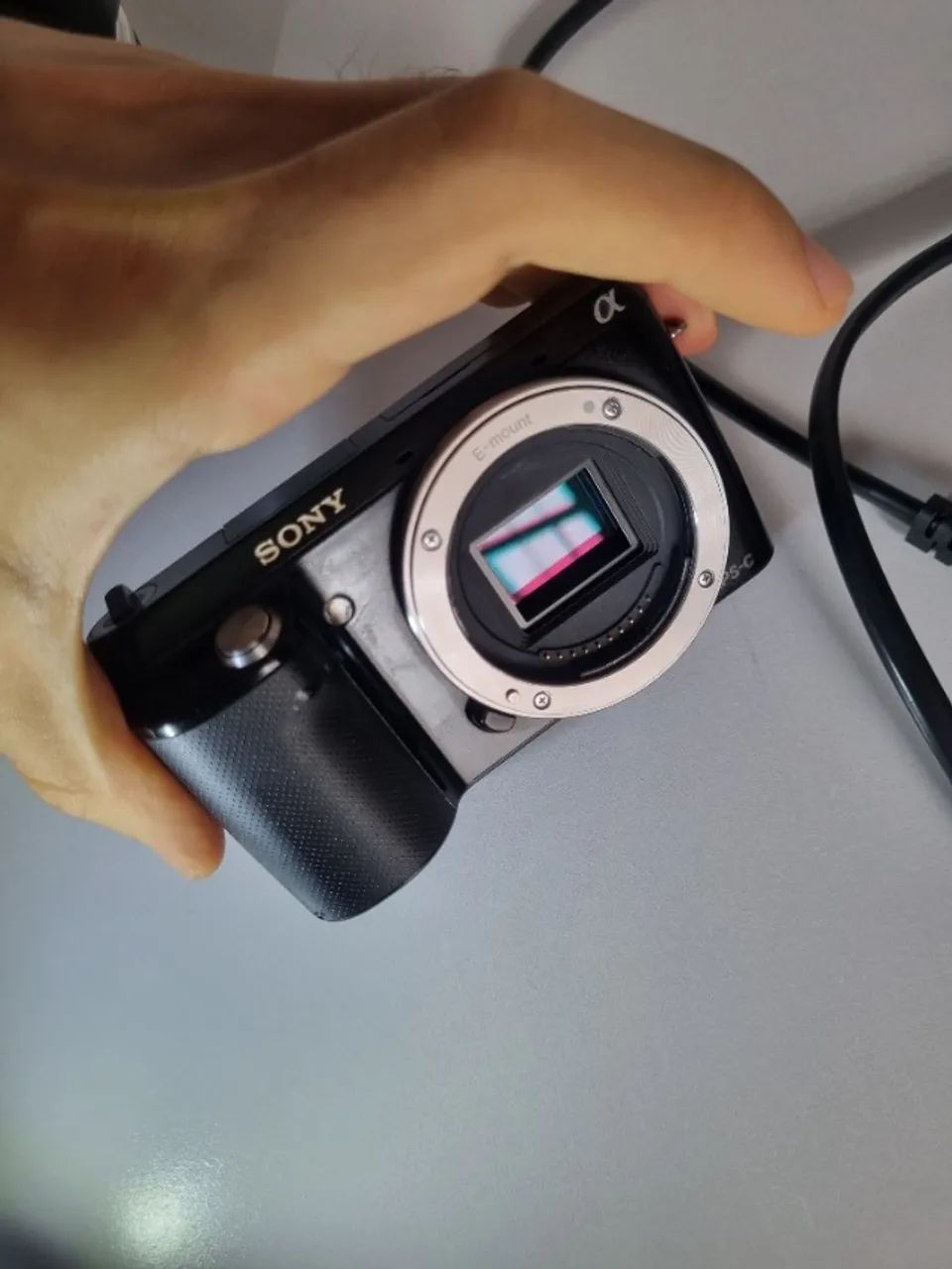 Kit camera sony nex f3 + lente 18-55mm - Foto 6