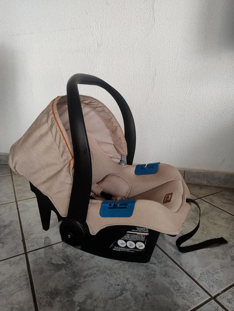Vende-se bebê conforto Burigotto Touringx  - Foto 2