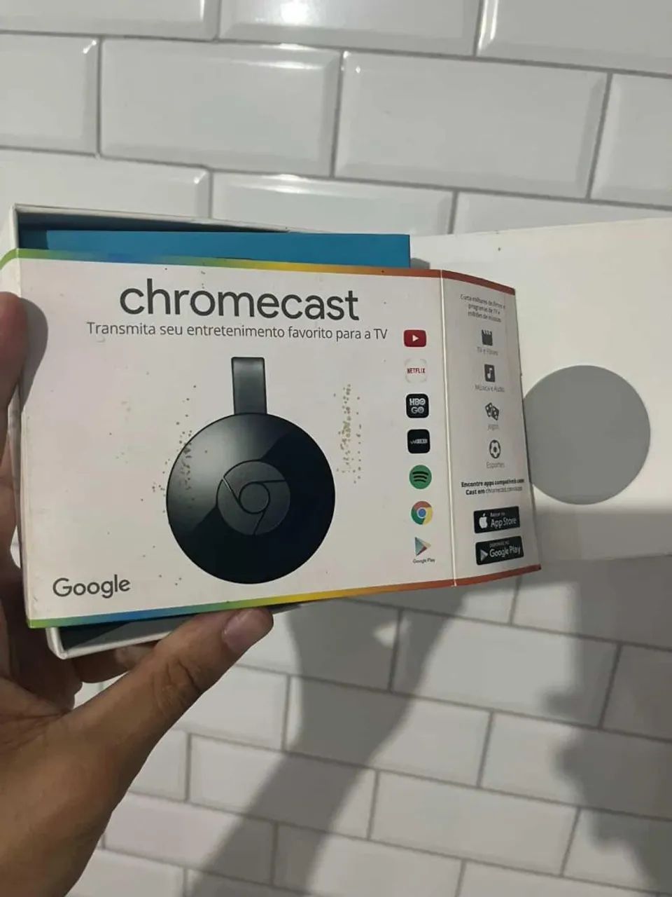 Chromecast na caixa  - Foto 3