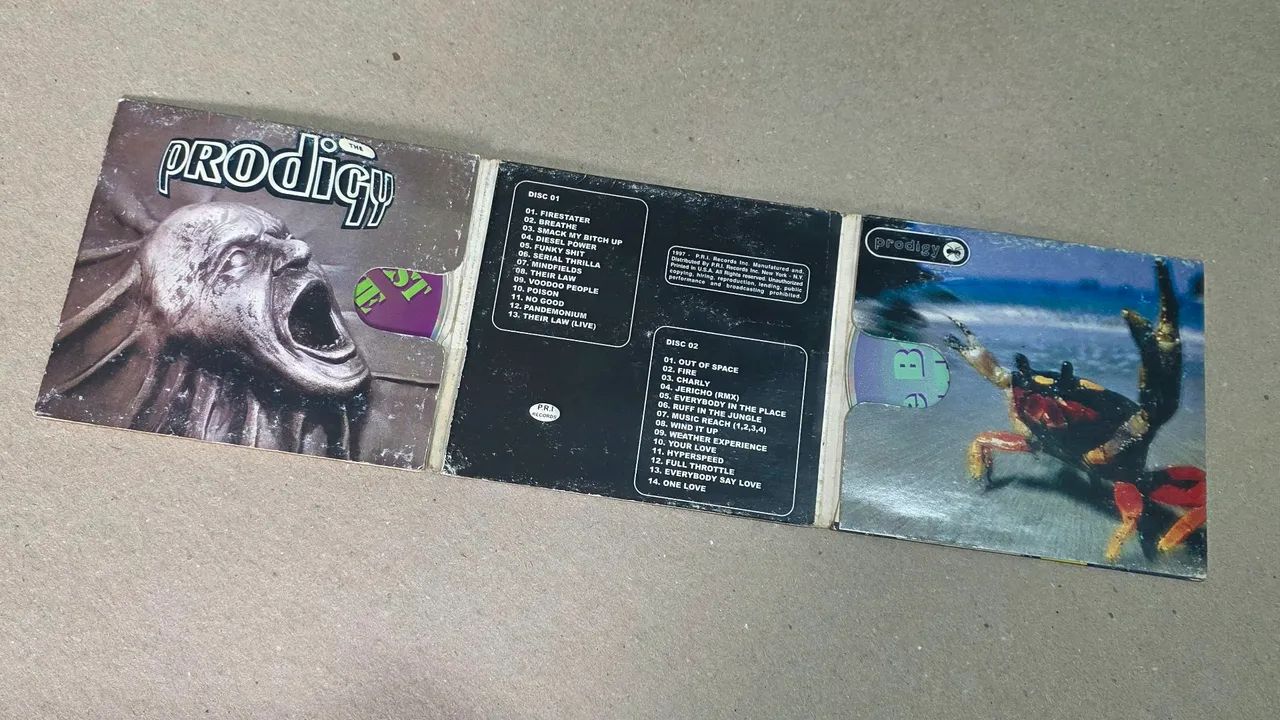 CD Duplo The Prodigy - Ultimate Collection (Raridade/Digipack)<br> - Foto 3