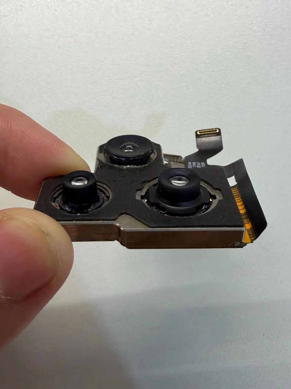 Conjunto Câmera Traseira iPhone 13 Pro Max Original Peça Retirada (Leia) - Foto 4