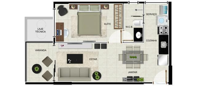 Edf. Smart Stay - Pagamento super facilitado em até 100 meses - Foto 5
