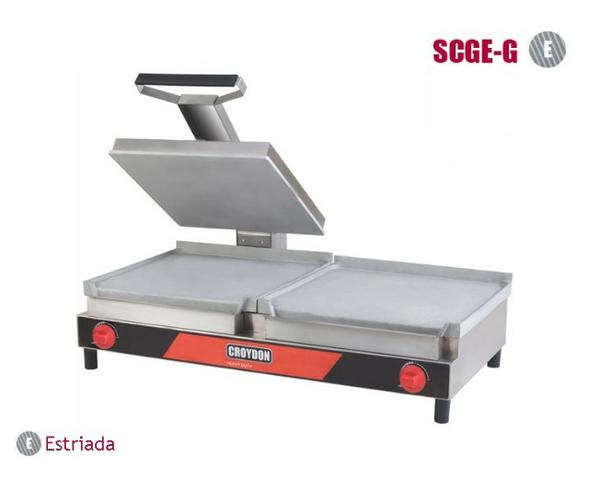 Sanduicheira Gás Conjugada Gigante Estriada 45x90cm 24 Sanduíches - Pagamento na Entrega