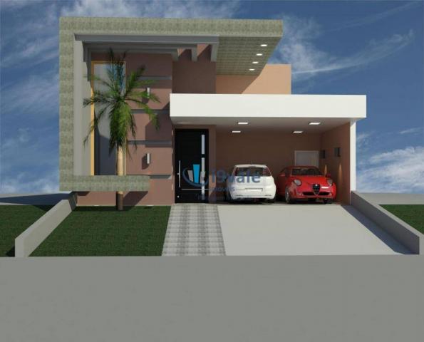 Casa com 3 dormitórios à venda, 160 m² - villa branca - jacareí/sp