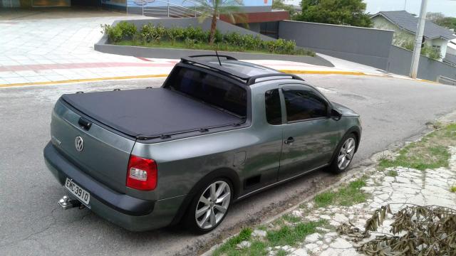 Saveiro G5 legalizada gnv e suspensão toda profissional 13mm - Foto 2