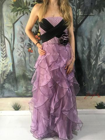 Vestido festa lilás - Foto 2