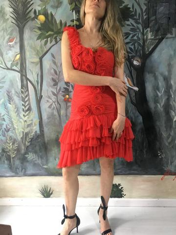 Vestido festa vermelho - Foto 2