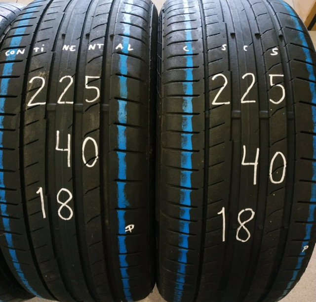 ?PNEUS SEMI NOVOS 225/40-18 michelin - Foto 15