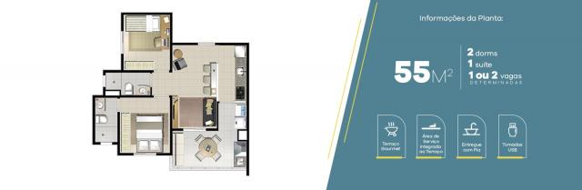 Apartamento no Jardim Vila Galvão, com 2 quartos e área útil de 54 m² - Foto 4