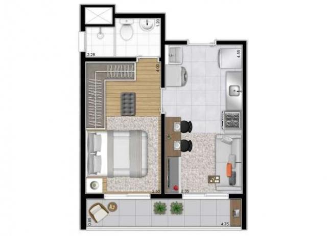 Plano&Reserva Vila Andrade - 27 a 37m² - Vila das Belezas - São Paulo, SP - Foto 15